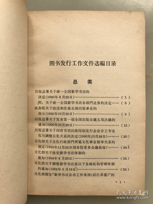 早期出版史料 1964年新華書店總店編印內(nèi)部資料 圖書發(fā)行工作文件選編 1950 1963年.... ....32開 374頁一冊全 品佳稀見